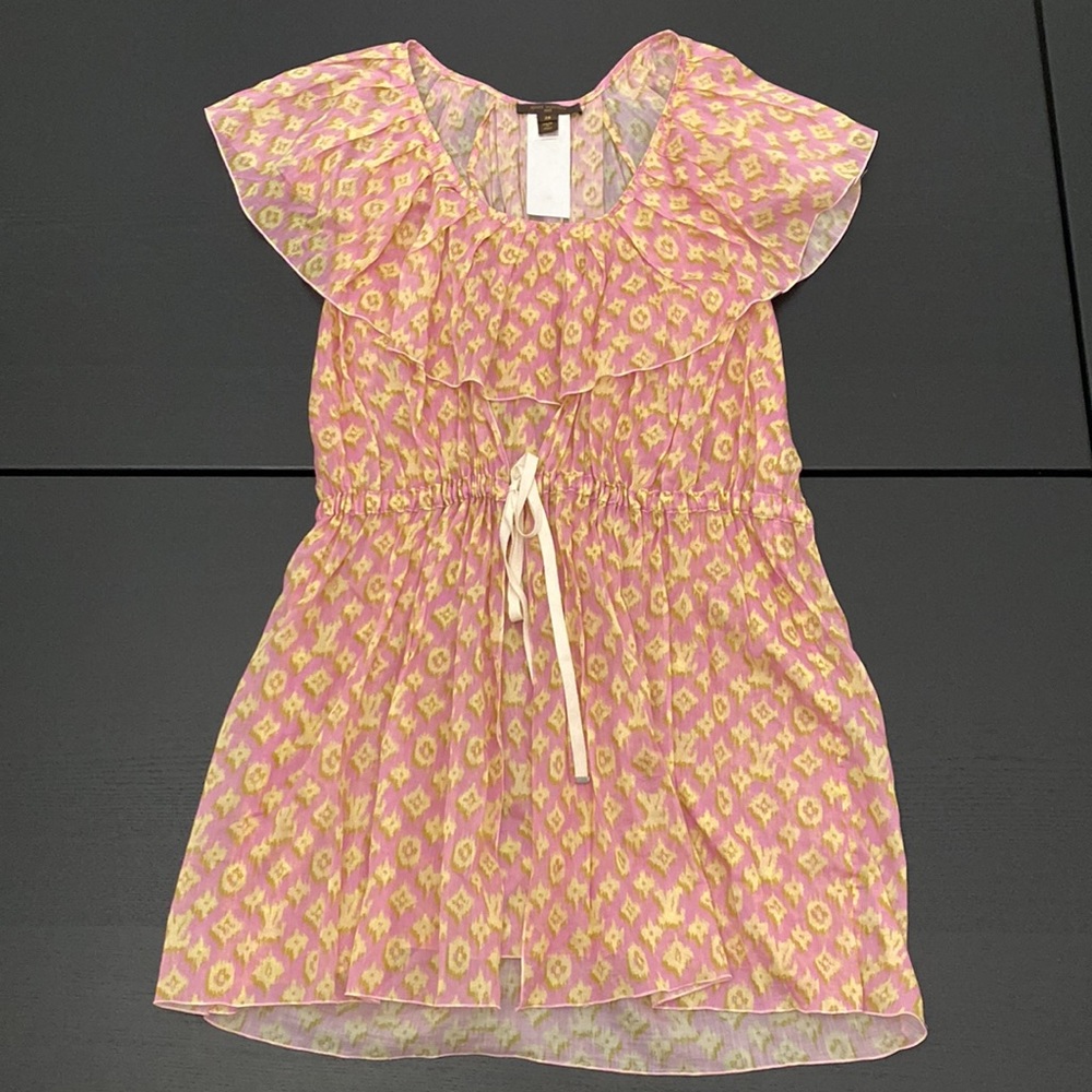 Louis Vuitton LV Monogram Ruffle Layered Mini Dress - 38 - Picture 9 of 16
